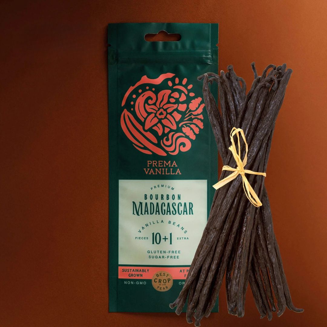 Bio-Vanilleschoten aus Madagaskar (14–18 cm)