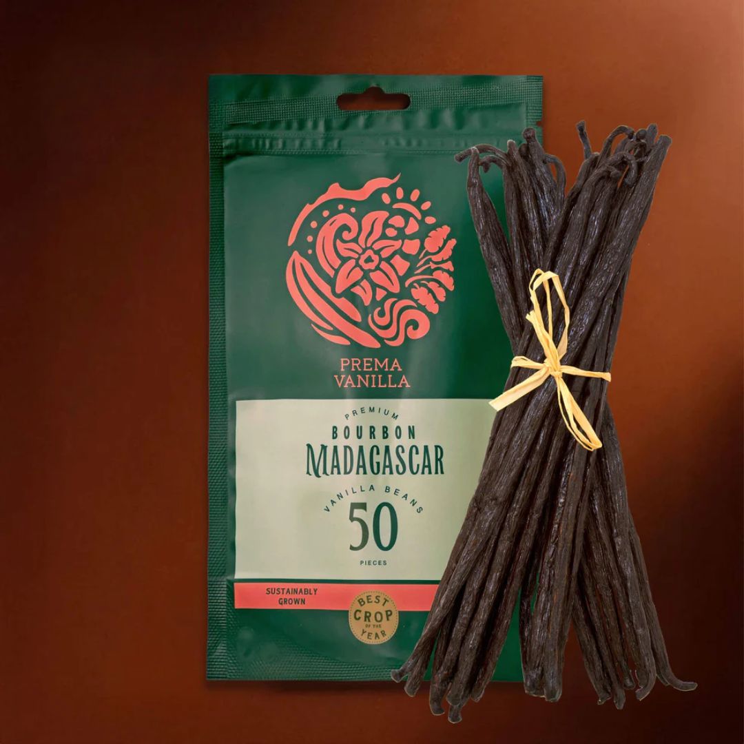 Bio-Vanilleschoten aus Madagaskar (14–18 cm)