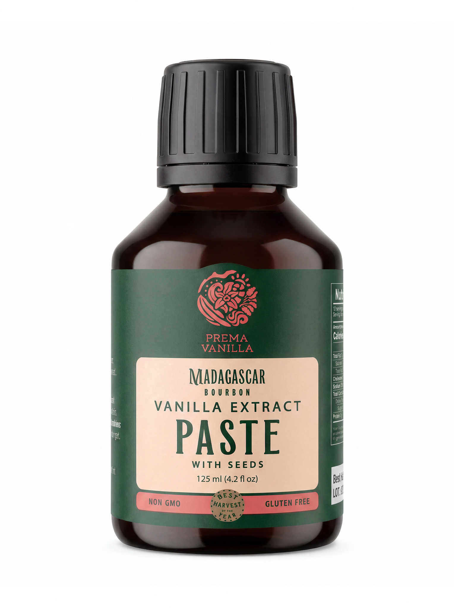 Reine Madagaskar-Bourbon-Vanillepaste mit echten Vanillesamen