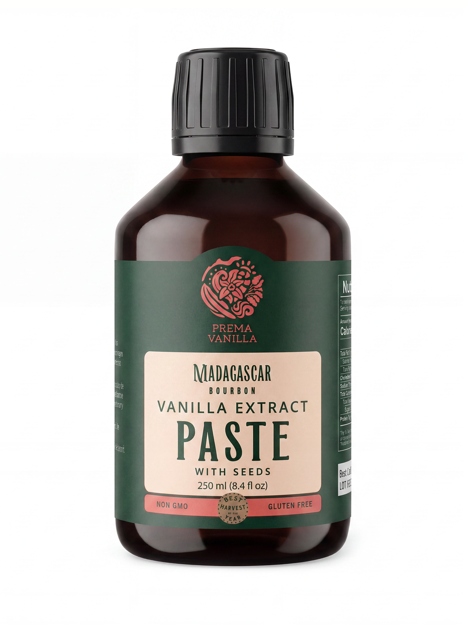 Reine Madagaskar-Bourbon-Vanillepaste mit echten Vanillesamen